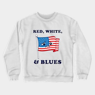 Red White And Blues Crewneck Sweatshirt